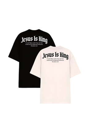 Kit 2 camisetas - Jesus Is King